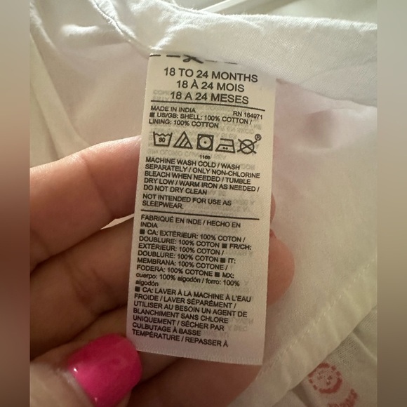 ⭐️NWT⭐️ Janie and Jack Swiss Dot Sundress Size 18-24 months. - Picture 6 of 8